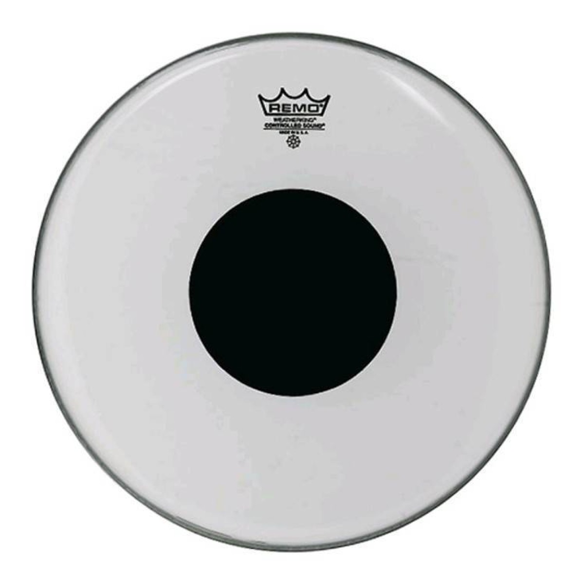 Remo Controlled Sound Coated 12 İnç Black Dot Deri