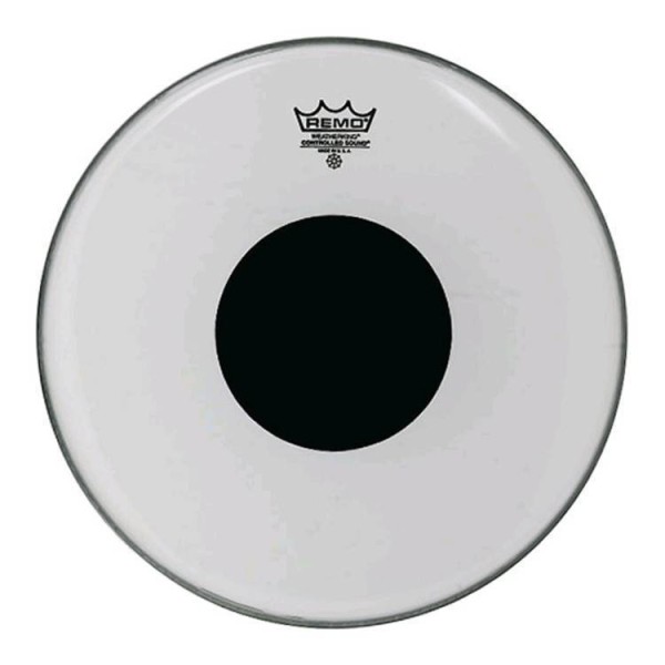 Remo Controlled Sound Coated 10 İnç Black Dot Deri