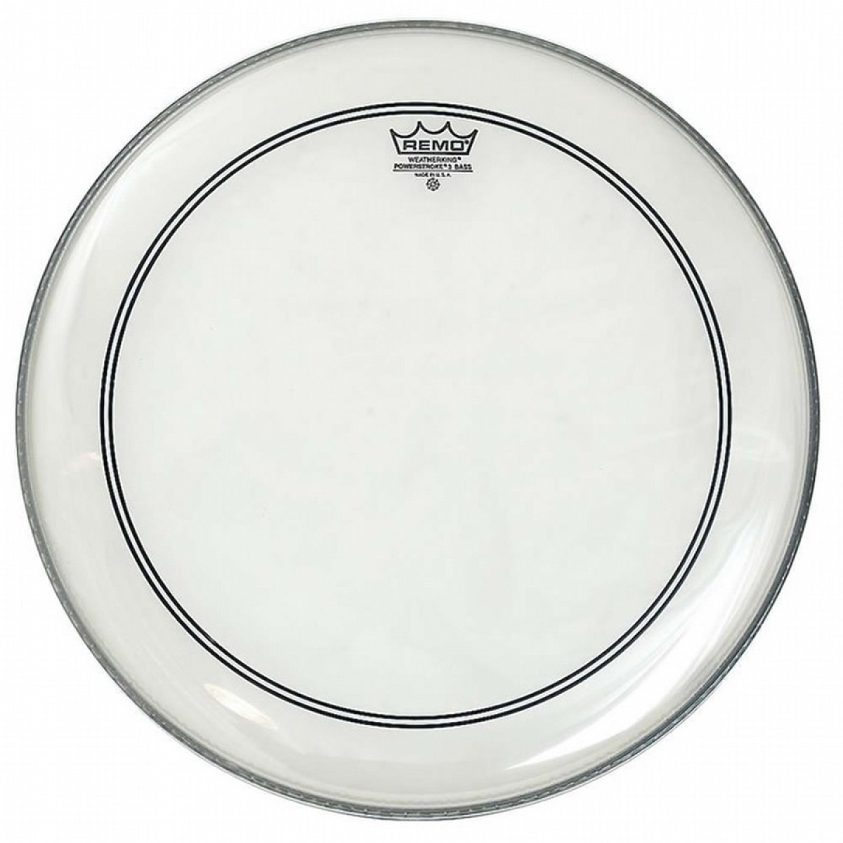 Remo Powerstroke 3 Clear 24 İnç Deri