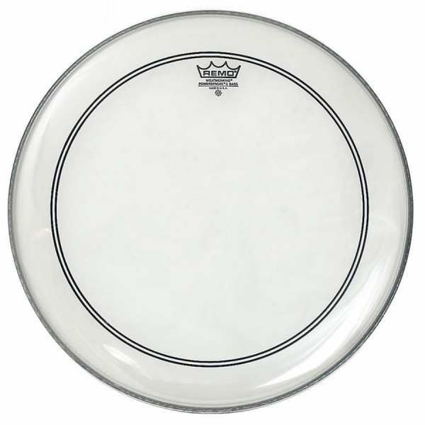 Remo Powerstroke 3 Clear 24 İnç Deri