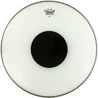 Remo Controlled Sound Clear 18 İnç Black Dot Deri
