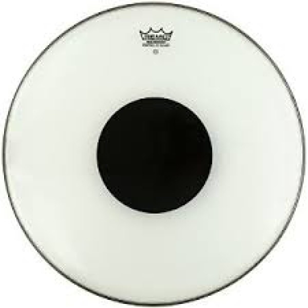 Remo Controlled Sound Clear 18 İnç Black Dot Deri