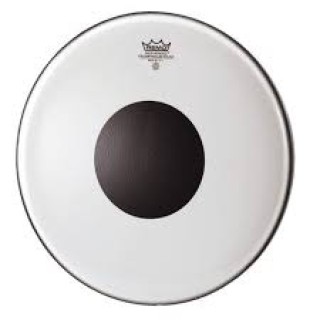 Remo Controlled Sound Clear 16 İnç Black Dot Deri