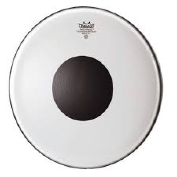 Remo Controlled Sound Clear 8 İnç Black Dot Deri