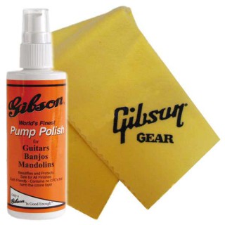 Gibson Pump Polish And Standart Polish Cloth Combo Gibson Pump Polish And Standart Polish Cloth Combo