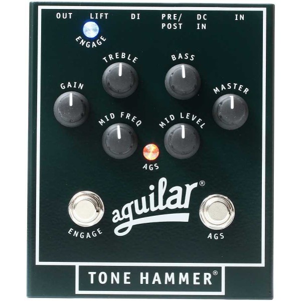 Aguilar Tone Hammer Bas Preamp Direct Box Pedalı