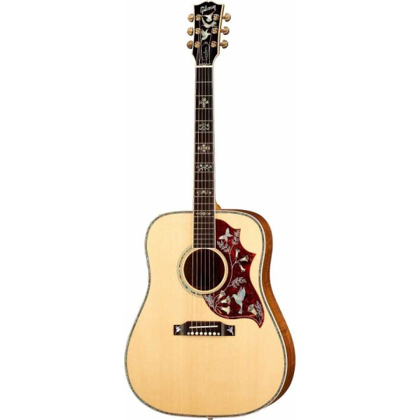Gibson Hummingbird Custom KOA Elektro Akustik Gitar (Natural)