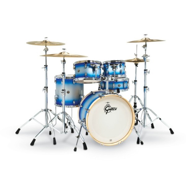 Gretsch Catalina Birch Special Edition 14 x 20 5-Parça Shell Pack Davul Seti (Blue Silver Duco)