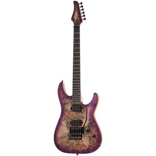 Schecter C-6 Pro FR Elektro Gitar (Aurora Burst)