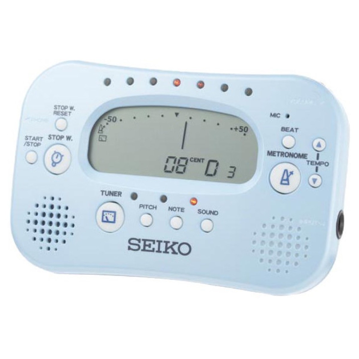 Seiko STH100 Metronom ve Tuner (Mavi)