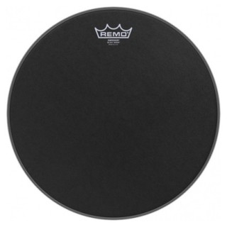 Remo Emperor Black Suede 14'' Tom Derisi (Siyah)