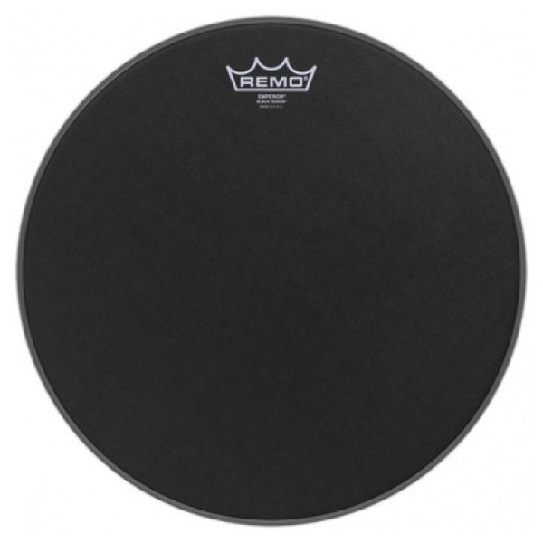Remo Emperor Black Suede 14'' Tom Derisi (Siyah)