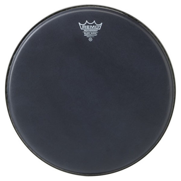 Remo Ambassador Suede 8'' Tom Derisi (Siyah)
