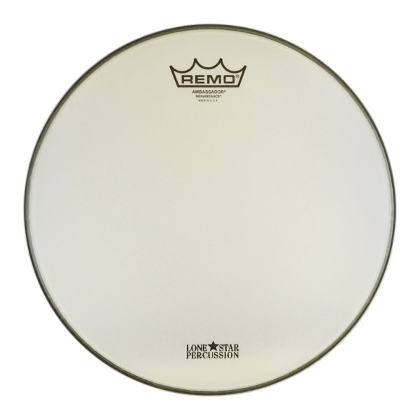 Remo 8'' Bass Ambassador Renaissance Tom Derisi