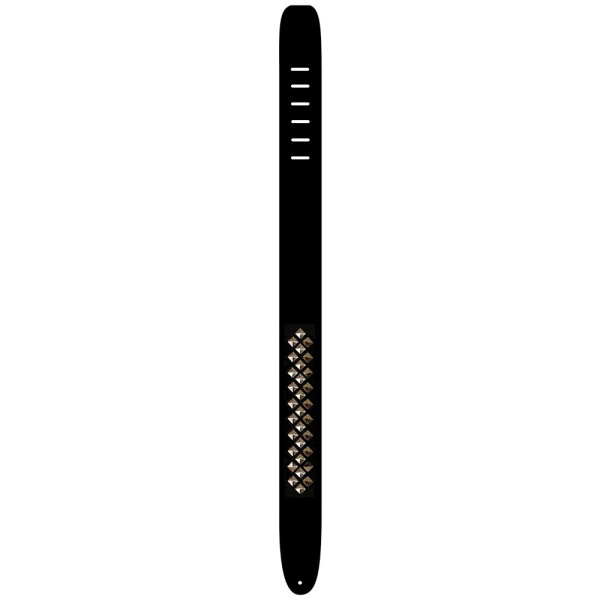 Perris Leather P25STUD-216 Zımba Detaylı Deri Gitar Askısı