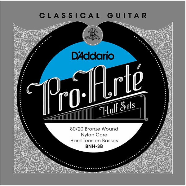 D'Addario BNH-3B Pro-Arte 80/20 Bronze on Nylon Core Hard Tension Klasik Gitar Teli