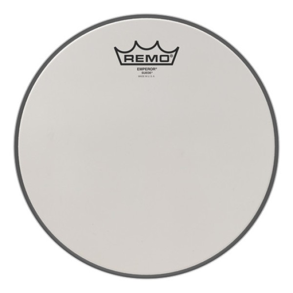 Remo BE-0810-00 Ambassador 10'' Suede Tom Derisi