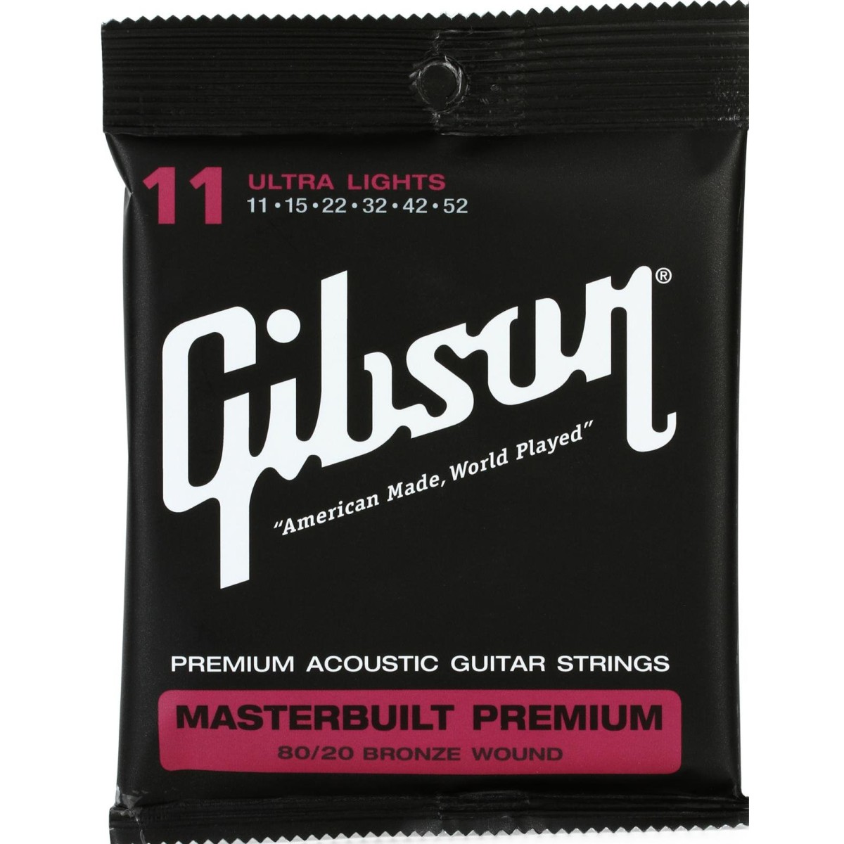 Gibson SAG-BRS11 Masterbuilt Premium Akusik Gitar Teli (11-52)