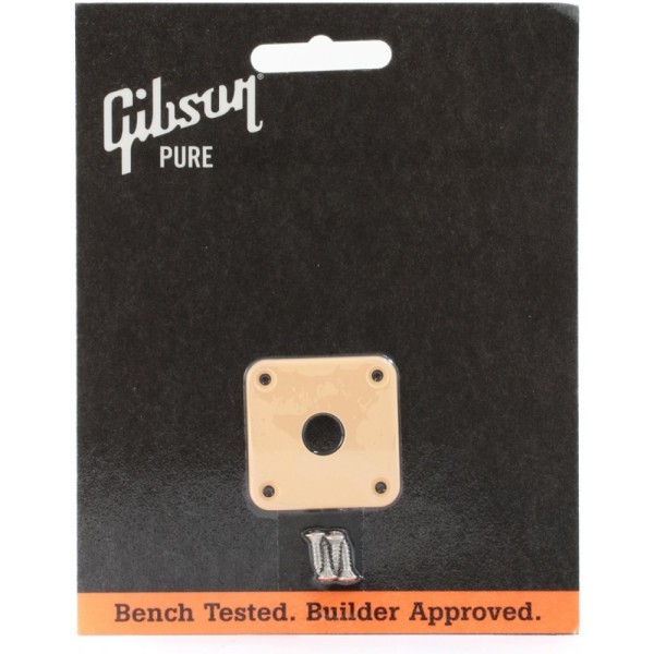 Gibson PRJP-030 Jack Plate (Creme Plastic)