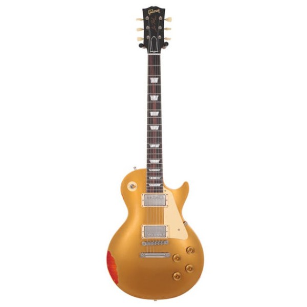 Gibson Les Paul Standard Elektro Gitar (Gold over Sunburst Aged)