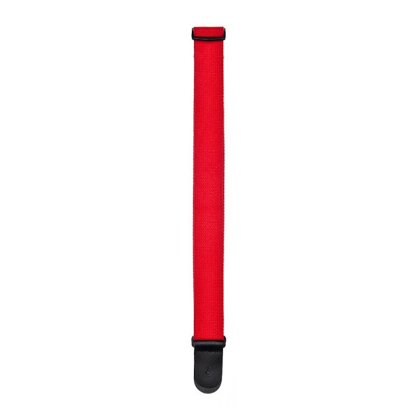 Planet Waves Planet Lock Cotton Kırmızı Gitar Askısı (50 mm)
