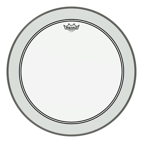 Remo Powerstroke 3 Clear 20 İnç Deri