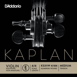 D'Addario KS311W 4/4M Kaplan Non Whistling Keman Tek Tel (E)