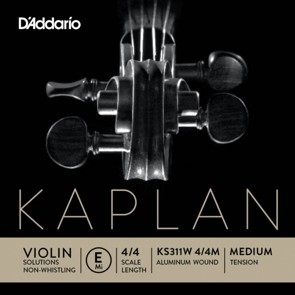 D'Addario KS311W 4/4M Kaplan Non Whistling Keman Tek Tel (E)