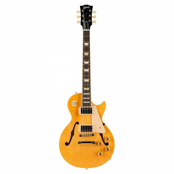 Gibson Memphis ES-Les Paul Elektro Gitar (Trans Amber)