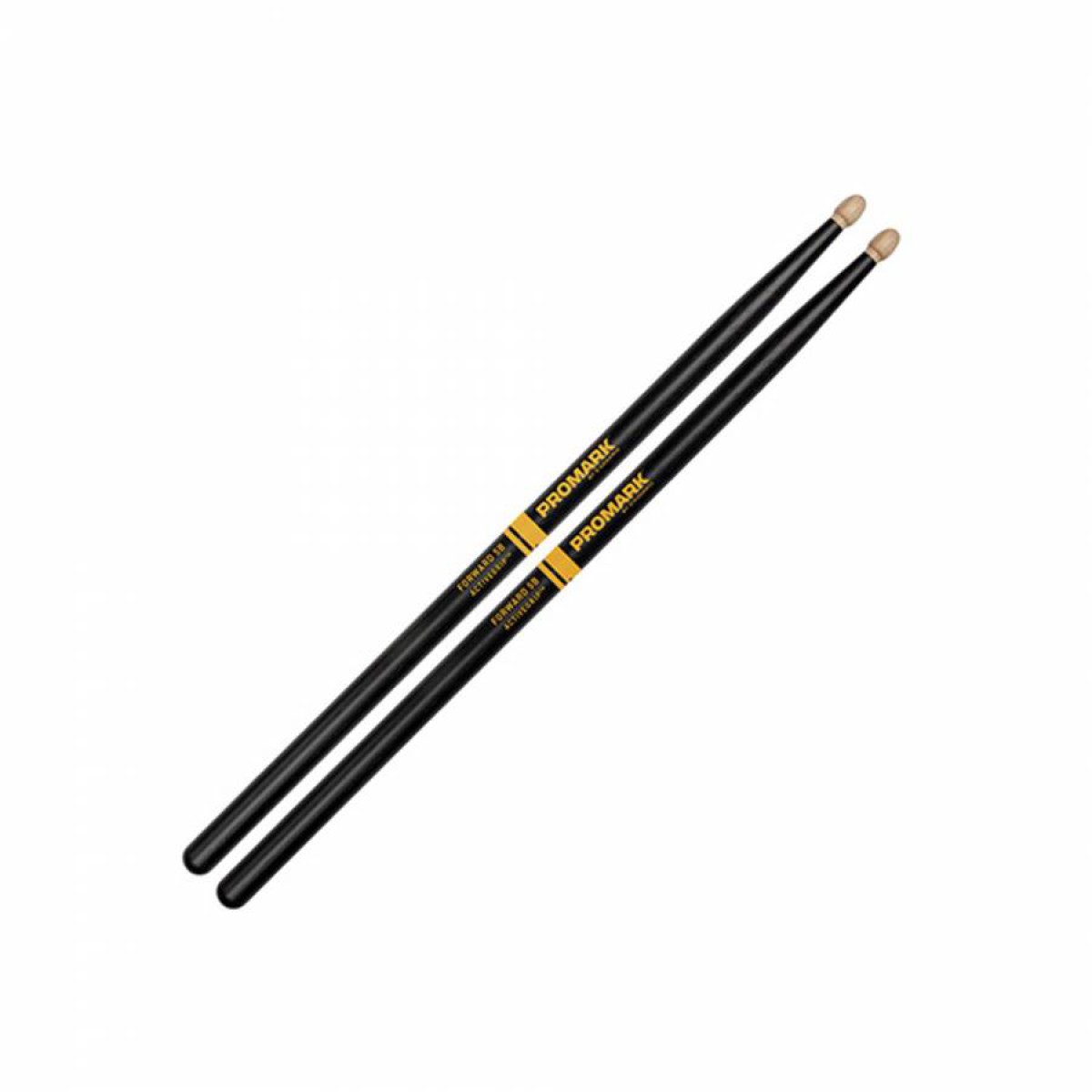 Promark 5B Forward ActiveGrip Acorn Baget (siyah)