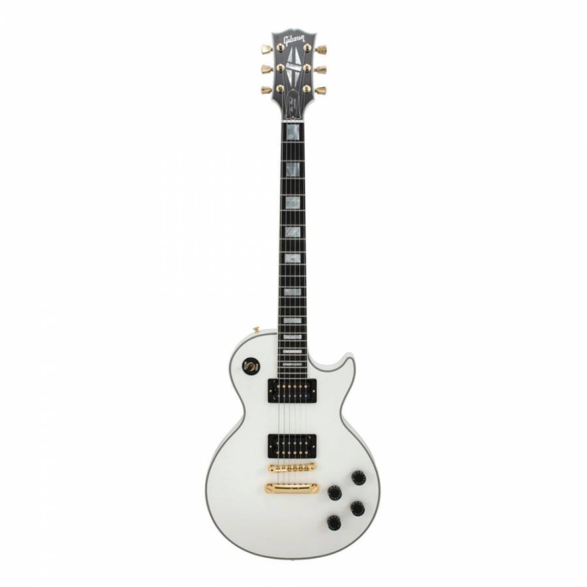 Gibson Les Paul Axcess Custom Stopbar Elektro Gitar (Beyaz)