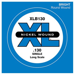 D'Addario XLB130 Tek Bas Gitar Teli (130)