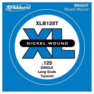 D'Addario XLB125T Tek Bas Gitar Teli (125T)