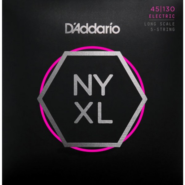 D'Addario NYXL45130 Bas Gitar Teli (45-130)