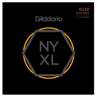 D'Addario NYXL1059 Nickel Wound Elektro Gitar Teli (10-59)