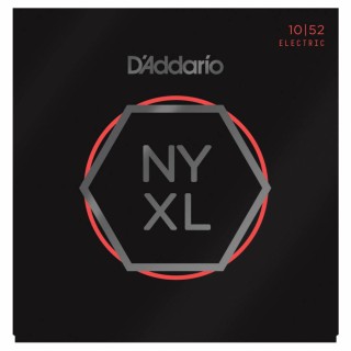 D'Addario NYXL1052 Nickel Wound Elektro Gitar Teli (10-52)
