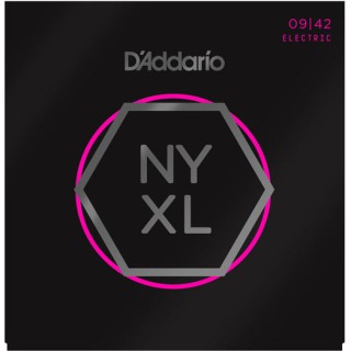 D'Addario NYXL0942 Nickel Wound Elektro Gitar Teli (9-42)