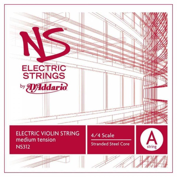 D'Addario NS312 4/4M NS Tek Elektro Keman Teli (A)