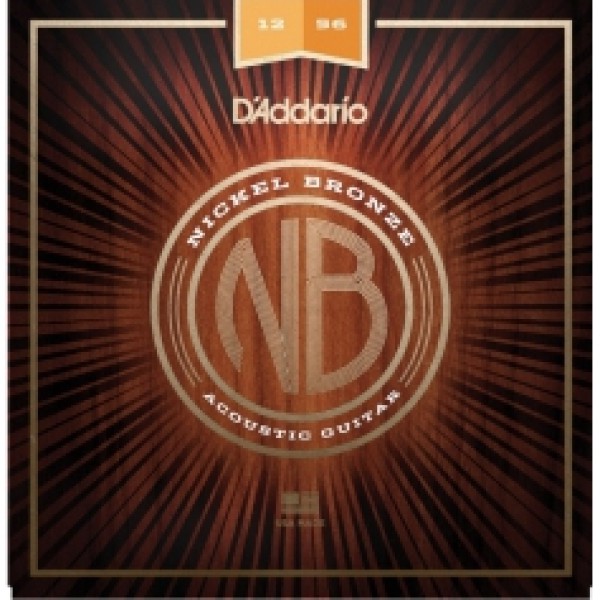 D'Addario NB1256 Nikel Bronz Akustik Gitar Teli (12-56)