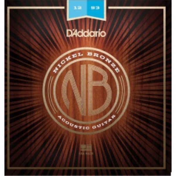 D'Addario NB1253 Nikel Bronz Akustik Gitar Teli (12-53)