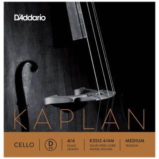 D'Addario KS512 4/4M Kaplan Çello Tek Tel (D)