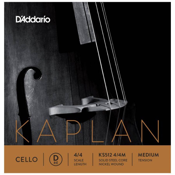 D'Addario KS512 4/4M Kaplan Çello Tek Tel (D)