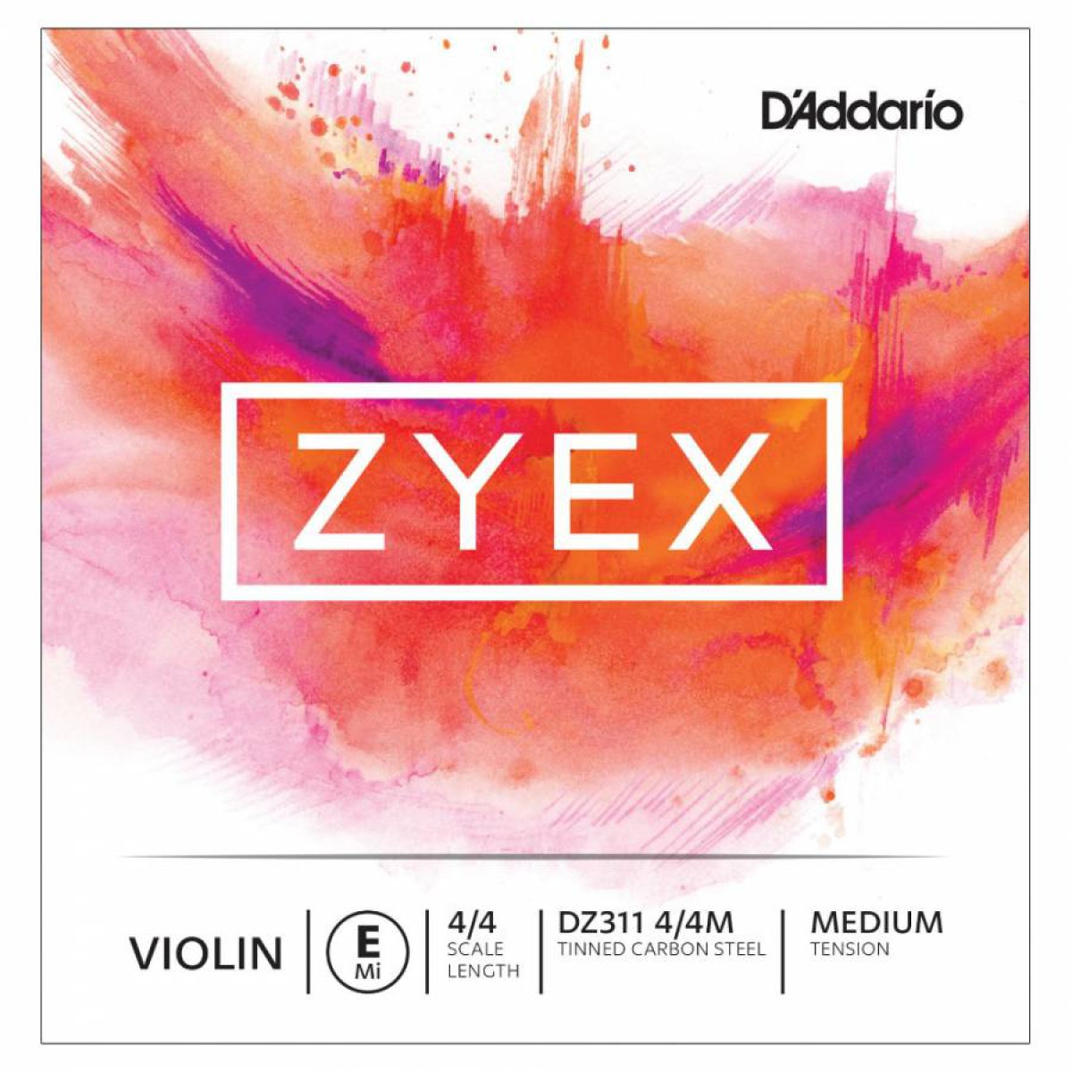 D'Addario DZ311 4/4M Zyex E Keman Teli (Mi)