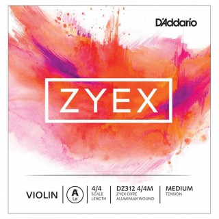 D'Addario DZ312 4/4M Zyex A Keman Teli (La)