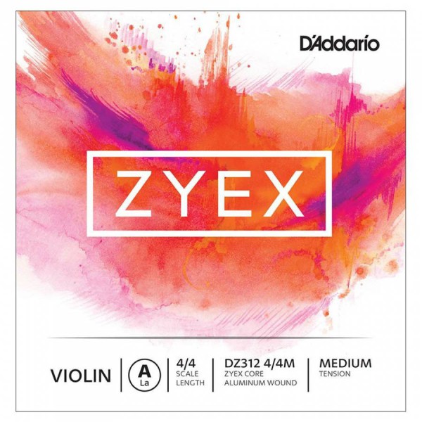 D'Addario DZ312 4/4M Zyex A Keman Teli (La)