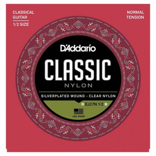 D'Addario EJ27N Normal Tension Klasik Gitar Teli ( 1/2 Boyut )