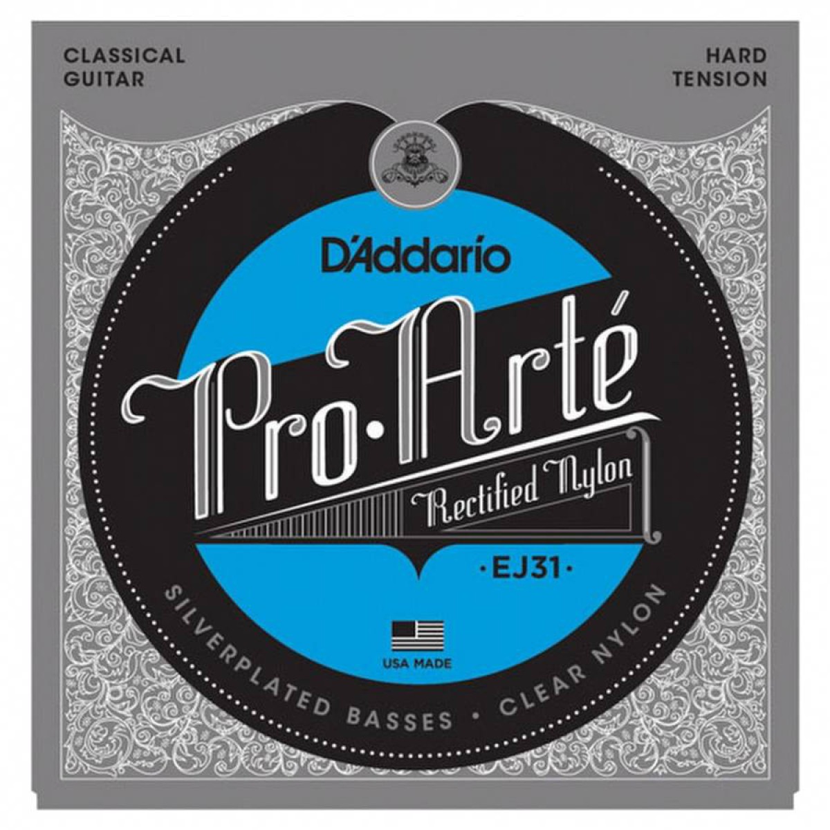 D'Addario EJ31 Pro-Arte Rectified Hard Tension Klasik Gitar Teli