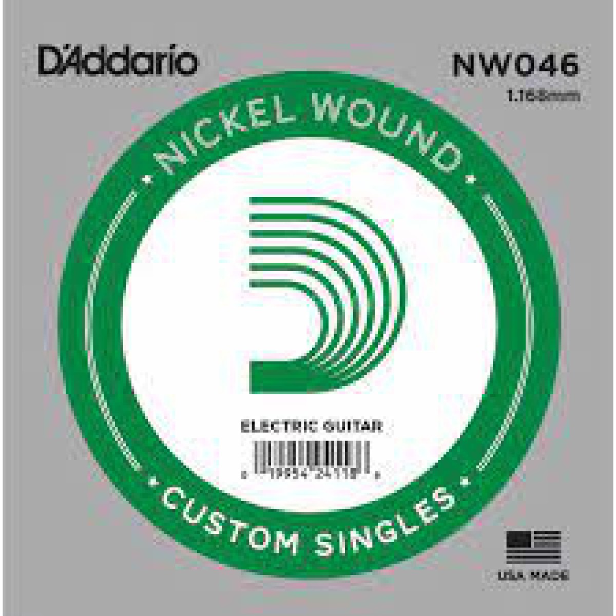 D'addario NW046 Nickel Wound Elektro Gitar Teli (.046)