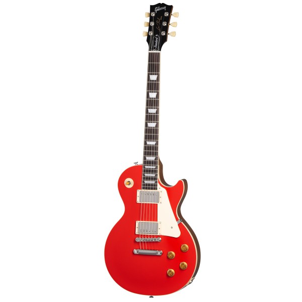 Gibson Les Paul Standard '50s Plain Top Elektro Gitar (Cardinal Red)