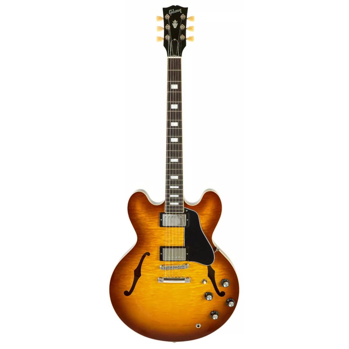 Gibson ES-335 Figured Semi-hollowbody Elektro Gitar (Iced Tea)